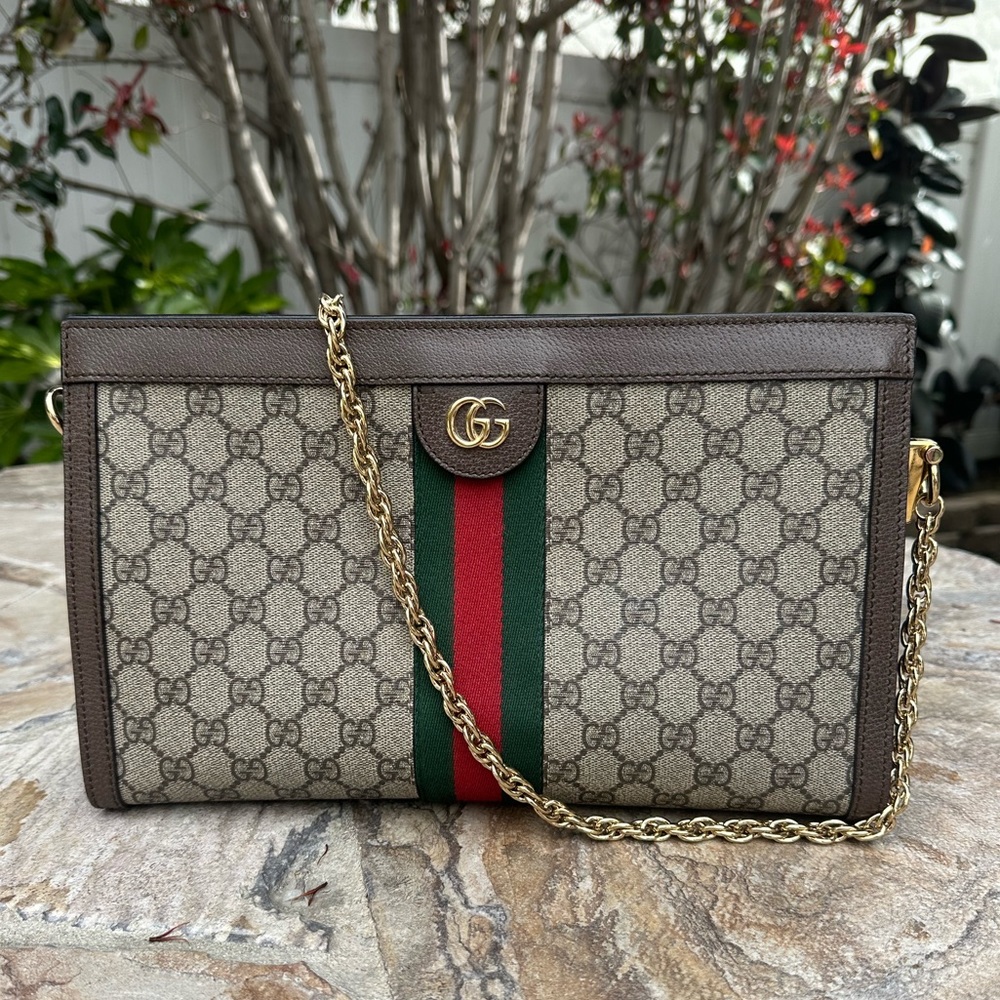 Authentic Gucci Ophidia GG small shoulder bag